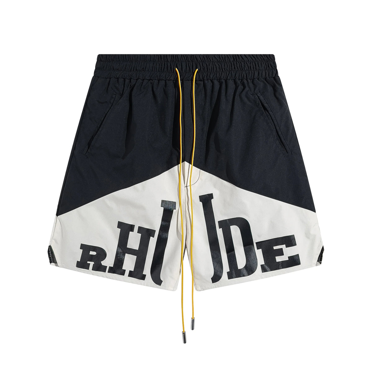 2026 Rhude High Street Trend Casual Shorts Men Woman Letter Print Loose Breathable Light Quick Drying Rhude Sports Shorts