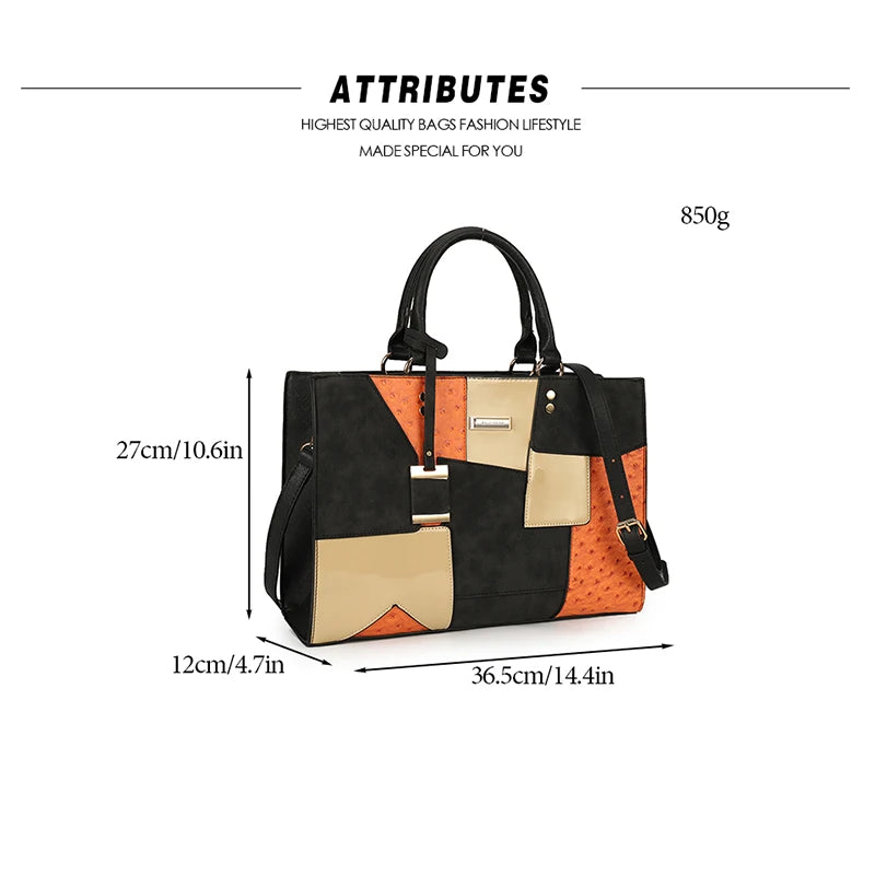 Classic Versatile Bag Multi-functional HandBag for woman Elegant Shoulder Bag